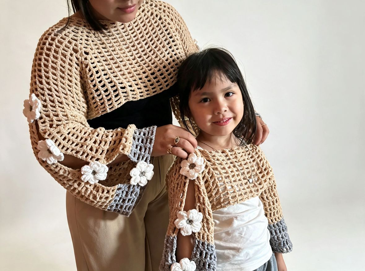 Ropa tejida para bebes y niños.